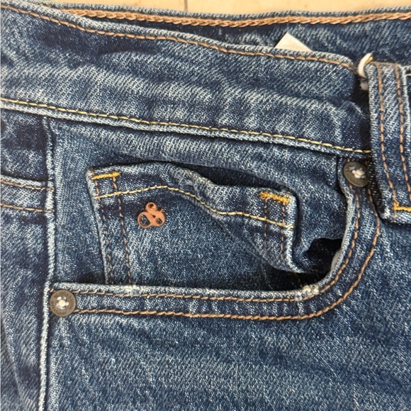 Scotch & Soda High Rise Indigo Jeans - Picture 9 of 15